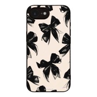 Θήκη Sonique DIVA Series για Apple iPhone 16e / iPhone 17e Μαύρα Φιογκάκια