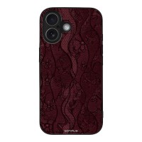 Θήκη Sonique DIVA Series για Apple iPhone 17 Βουργουνδί Δαντέλα
