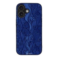 Θήκη Sonique DIVA Series για Apple iPhone 17 Μπλε Δαντέλα