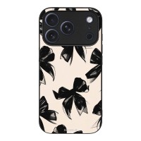 Θήκη Sonique DIVA Series για Apple iPhone 17 Pro Μαύρα Φιογκάκια