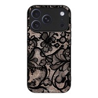 Θήκη Sonique DIVA Series για Apple iPhone 17 Pro Μαύρη Δαντέλα