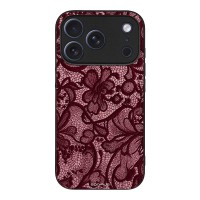 Θήκη Sonique DIVA Series για Apple iPhone 17 Pro Μπορντό Δαντέλα