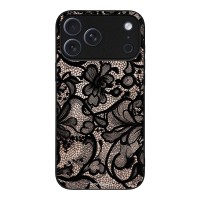 Θήκη Sonique DIVA Series για Apple iPhone 17 Pro Max Μαύρη Δαντέλα