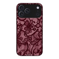 Θήκη Sonique DIVA Series για Apple iPhone 17 Pro Max Μπορντό Δαντέλα
