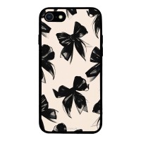 Θήκη Sonique DIVA Series για Apple iPhone 7 / iPhone 8 / iPhone SE 2020 / iPhone SE 2022 Μαύρα Φιογκάκια