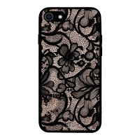 Θήκη Sonique DIVA Series για Apple iPhone 7 / iPhone 8 / iPhone SE 2020 / iPhone SE 2022 Μαύρη Δαντέλα