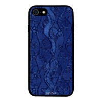 Θήκη Sonique DIVA Series για Apple iPhone 7 / iPhone 8 / iPhone SE 2020 / iPhone SE 2022 Μπλε Δαντέλα