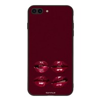 Θήκη Sonique DIVA Series για Apple iPhone 7 Plus / iPhone 8 Plus Κόκκινα Χείλη