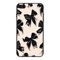 Θήκη Sonique DIVA Series για Apple iPhone 7 Plus / iPhone 8 Plus Μαύρα Φιογκάκια
