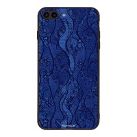 Θήκη Sonique DIVA Series για Apple iPhone 7 Plus / iPhone 8 Plus Μπλε Δαντέλα