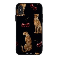 Θήκη Sonique DIVA Series για Apple iPhone X / iPhone XS Cherry Cheetah