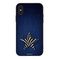 Θήκη Sonique DIVA Series για Apple iPhone X / iPhone XS Denim Zebra