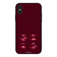 Θήκη Sonique DIVA Series για Apple iPhone X / iPhone XS Κόκκινα Χείλη