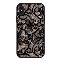 Θήκη Sonique DIVA Series για Apple iPhone X / iPhone XS Μαύρη Δαντέλα
