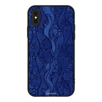 Θήκη Sonique DIVA Series για Apple iPhone X / iPhone XS Μπλε Δαντέλα