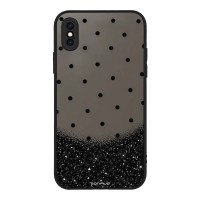 Θήκη Sonique DIVA Series για Apple iPhone X / iPhone XS Πουά Γκλίτερ