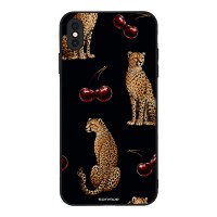 Θήκη Sonique DIVA Series για Apple iPhone XS MAX Cherry Cheetah