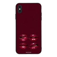 Θήκη Sonique DIVA Series για Apple iPhone XS MAX Κόκκινα Χείλη