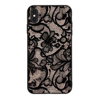 Θήκη Sonique DIVA Series για Apple iPhone XS MAX Μαύρη Δαντέλα
