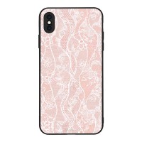 Θήκη Sonique DIVA Series για Apple iPhone XS MAX Ροζ Δαντέλα