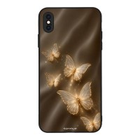 Θήκη Sonique DIVA Series για Apple iPhone XS MAX Χρυσές Πεταλούδες