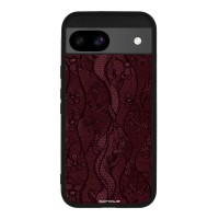Θήκη Sonique DIVA Series για Google Pixel 8a 5G Βουργουνδί Δαντέλα