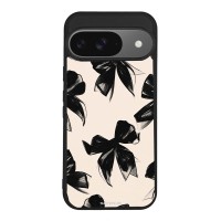 Θήκη Sonique DIVA Series για Google Pixel 9 5G Μαύρα Φιογκάκια