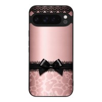 Θήκη Sonique DIVA Series για Google Pixel 9 Pro XL 5G Λεοπάρ Φιόγκος – Ροζ