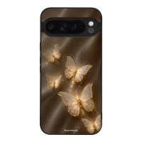 Θήκη Sonique DIVA Series για Google Pixel 9 Pro XL 5G Χρυσές Πεταλούδες