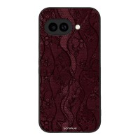 Θήκη Sonique DIVA Series για Google Pixel 9a 5G Βουργουνδί Δαντέλα