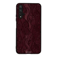 Θήκη Sonique DIVA Series για Honor 20 / Nova 5T Βουργουνδί Δαντέλα