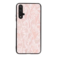 Θήκη Sonique DIVA Series για Honor 20 / Nova 5T Ροζ Δαντέλα