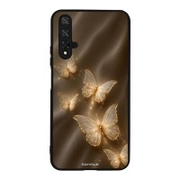 Θήκη Sonique DIVA Series για Honor 20 / Nova 5T Χρυσές Πεταλούδες