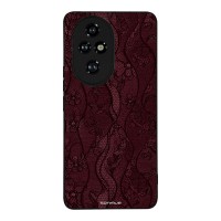 Θήκη Sonique DIVA Series για Honor 200 Pro 5G Βουργουνδί Δαντέλα