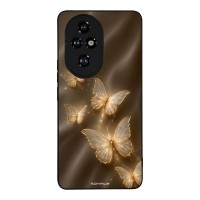 Θήκη Sonique DIVA Series για Honor 200 Pro 5G Χρυσές Πεταλούδες