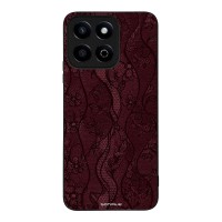 Θήκη Sonique DIVA Series για Honor 200 Smart 5G Βουργουνδί Δαντέλα