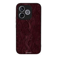 Θήκη Sonique DIVA Series για Honor 600 Lite 5G Βουργουνδί Δαντέλα