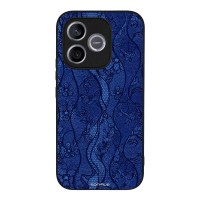 Θήκη Sonique DIVA Series για Honor 600 Lite 5G Μπλε Δαντέλα