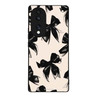 Θήκη Sonique DIVA Series για Honor 70 5G Μαύρα Φιογκάκια