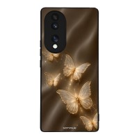 Θήκη Sonique DIVA Series για Honor 70 5G Χρυσές Πεταλούδες