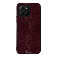 Θήκη Sonique DIVA Series για Honor 70 Lite 5G Βουργουνδί Δαντέλα