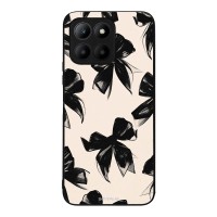Θήκη Sonique DIVA Series για Honor 70 Lite 5G Μαύρα Φιογκάκια