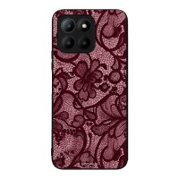 Θήκη Sonique DIVA Series για Honor 70 Lite 5G Μπορντό Δαντέλα