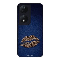 Θήκη Sonique DIVA Series για Honor 90 Smart 5G / Honor X7b Denim Leopard