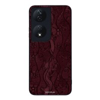Θήκη Sonique DIVA Series για Honor 90 Smart 5G / Honor X7b Βουργουνδί Δαντέλα