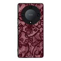 Θήκη Sonique DIVA Series για Honor Magic5 Lite 5G Μπορντό Δαντέλα