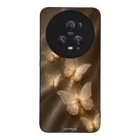 Θήκη Sonique DIVA Series για Honor Magic5 Pro 5G Χρυσές Πεταλούδες
