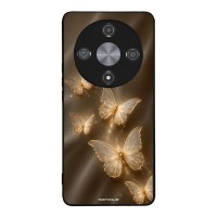 Θήκη Sonique DIVA Series για Honor Magic6 Lite 5G Χρυσές Πεταλούδες