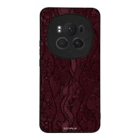 Θήκη Sonique DIVA Series για Honor Magic6 Pro 5G Βουργουνδί Δαντέλα