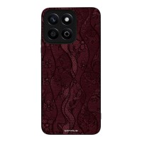 Θήκη Sonique DIVA Series για Honor X7c Βουργουνδί Δαντέλα